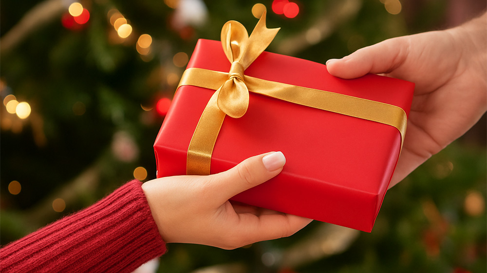 هدیه چرم و طلا